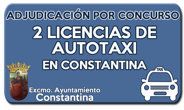 LICENCIAS AUTOTAXI CONSTANTINA