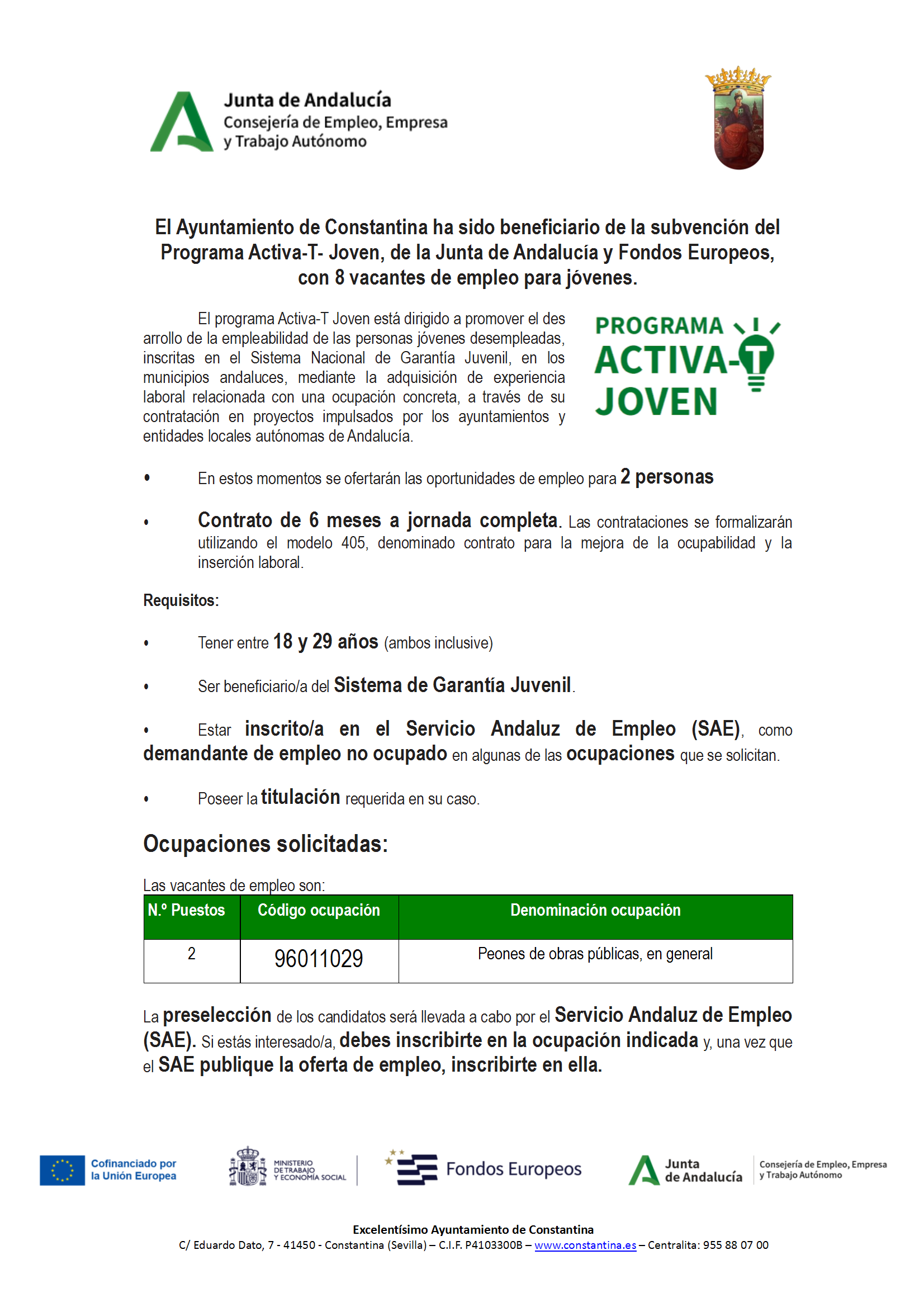 PUBLICACIÓN WEB 2º PEONES activat constantina 2026 conv 1