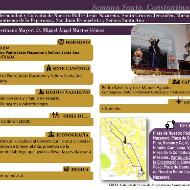 Programa Semana Santa Constantina 2024_Nuestro Padre Jesús Jueves Santo
