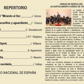 Repertorio Concierto Navidad Tablada Constantina 2025