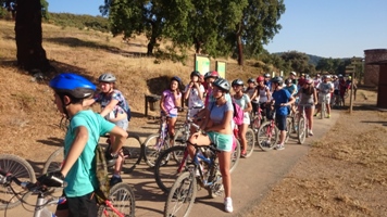 Ruta en bici Juventud Constantina Via Verde