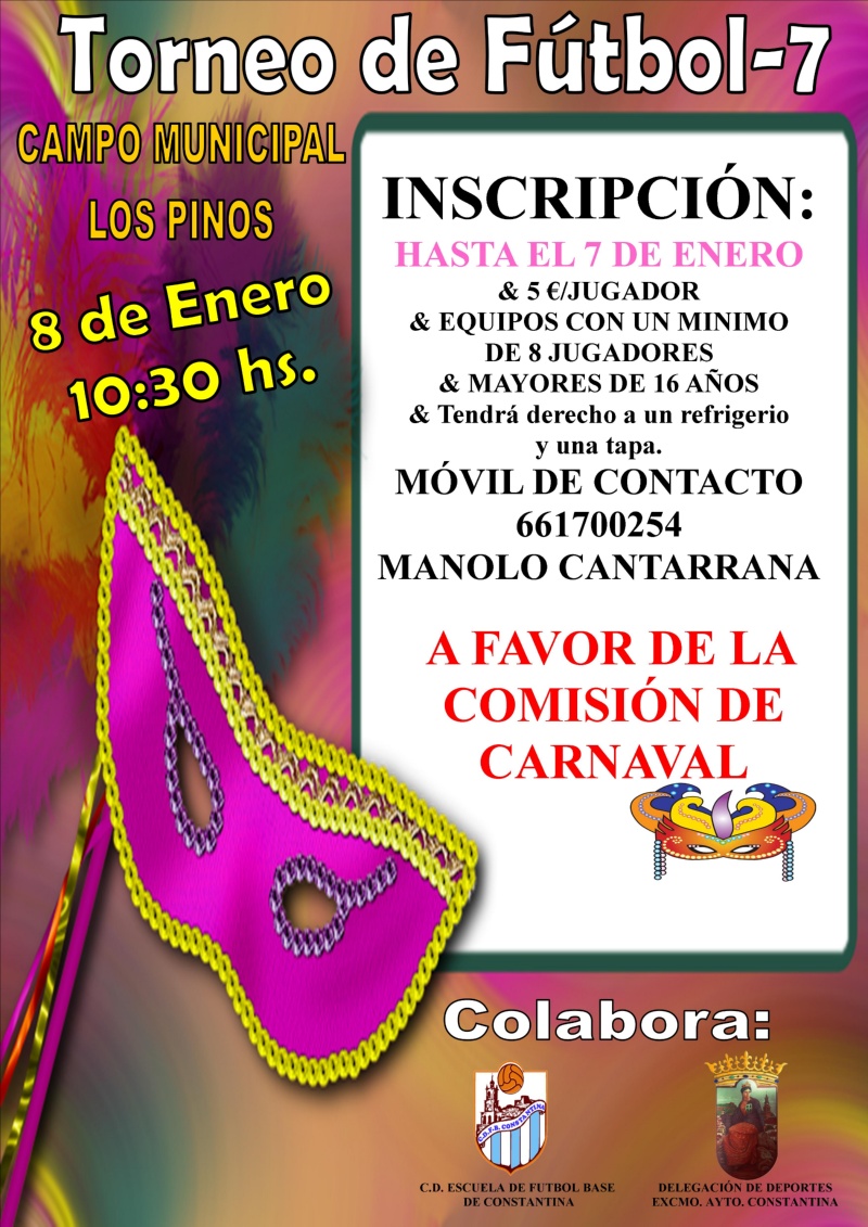 TORNEO CARNAVAL FUTBOL-7