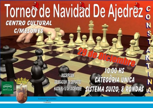 TORNEO DE NAVIDAD DE AJEDREZ