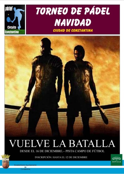 Torneo Pádel Navidad Constantina 2013