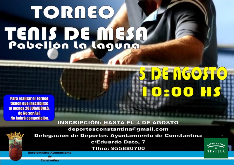 Torneo Tenis de Mesa Constantina 2017