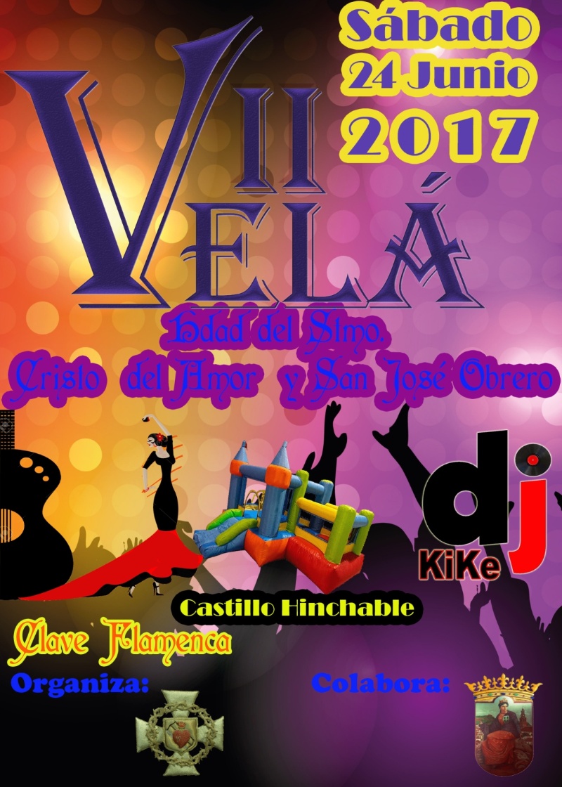 Velá Cristo del Amor Constantina 2017