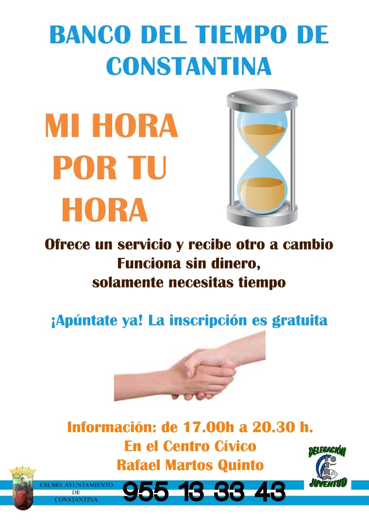 cartel el banco del tiempo