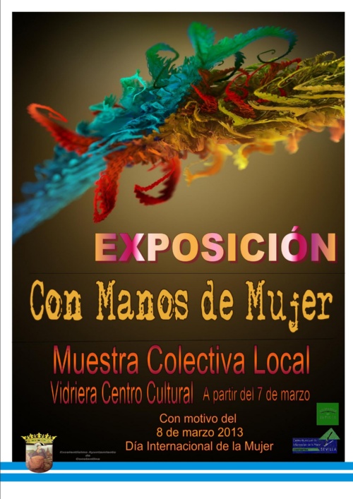 cartel expos trabajos artesanales 2014