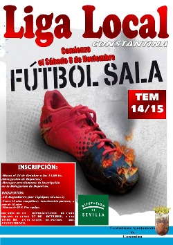 cartel futbol sala 14-15