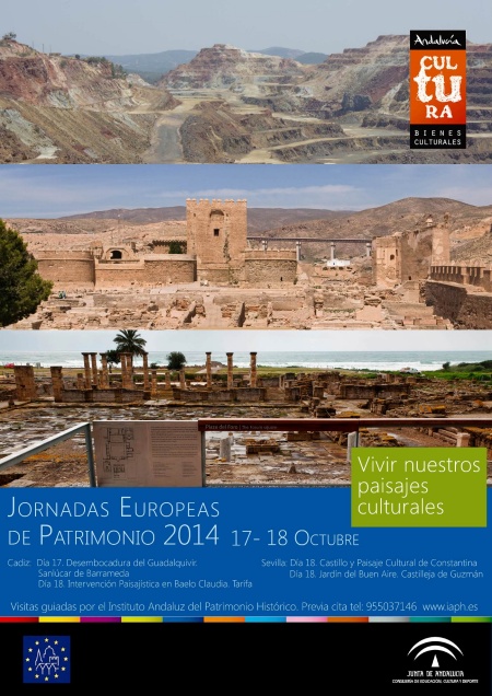 cartel jornadas europeas patrimonio-2014 iaph