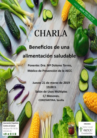 charla alimentación saludable
