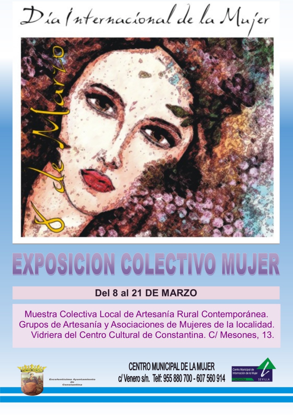 exposicion 8 marzo 2016 Día Mujer Constantina