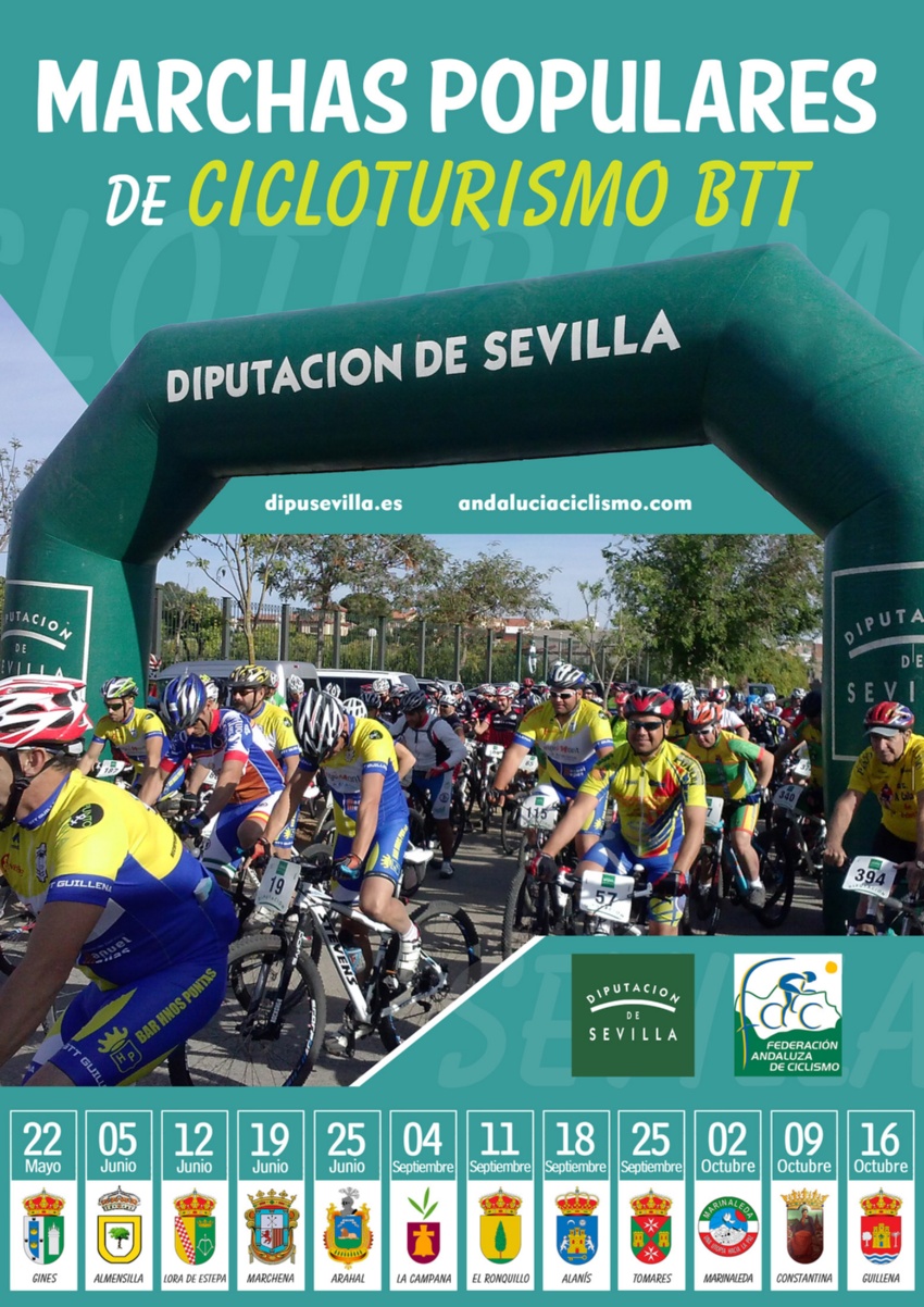 marcha popular cicloturismo btt Constantina 2016