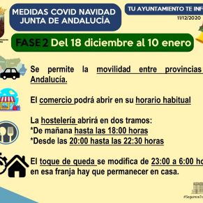 medidas covid navidad fase 2 constantina