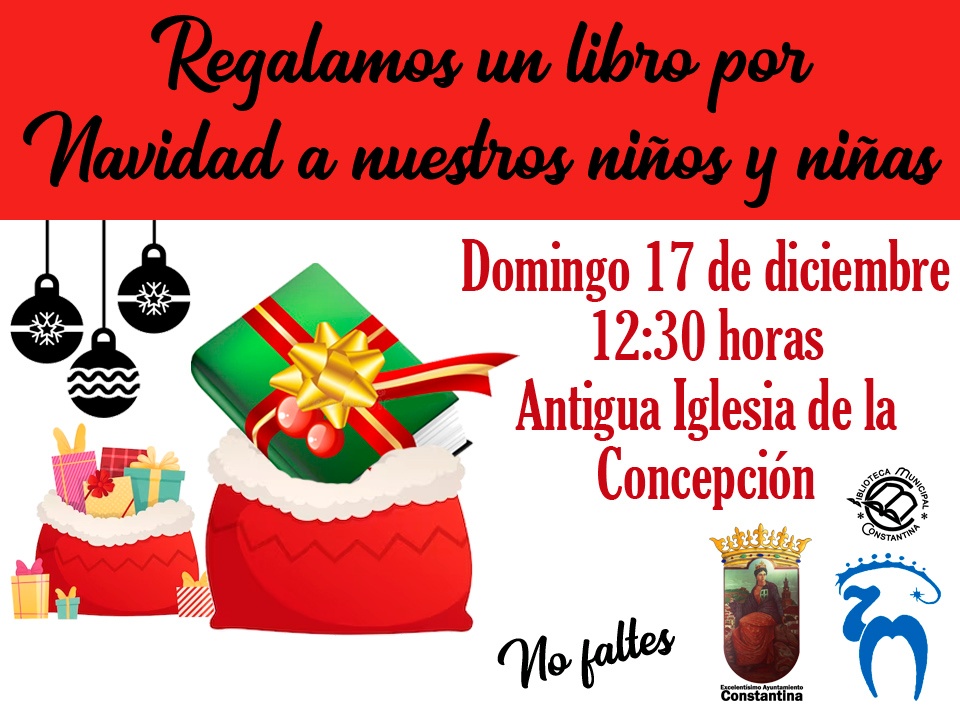 regalamos un libro por navidad a nuestros niños constantina