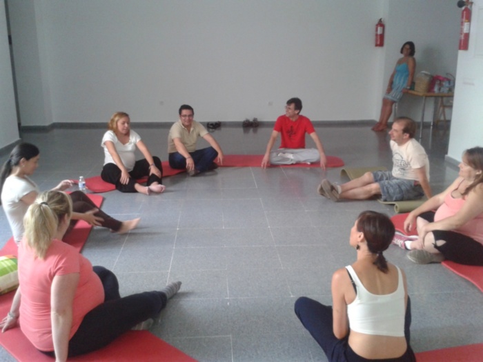 sesión biodanza Constantina 2014