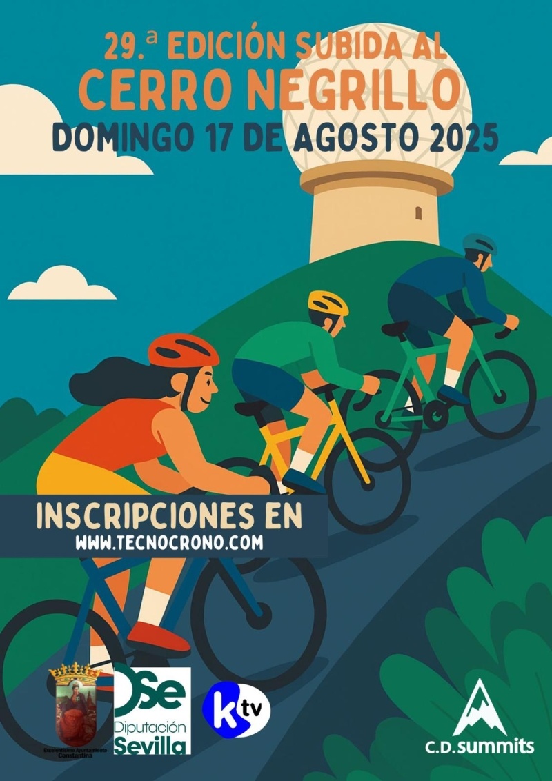 subida en bici cerro negrillo constantina 2025